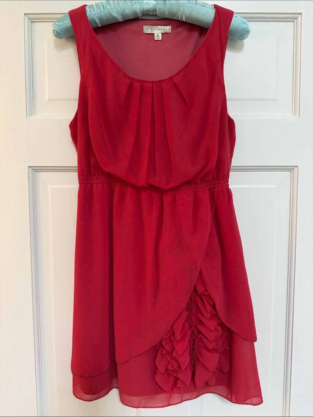 Alythea Sleeveless Ruffle Dress
